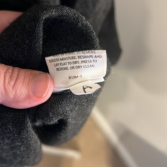 Eileen Fisher dark grey sweater Size L - Picture 4 of 6